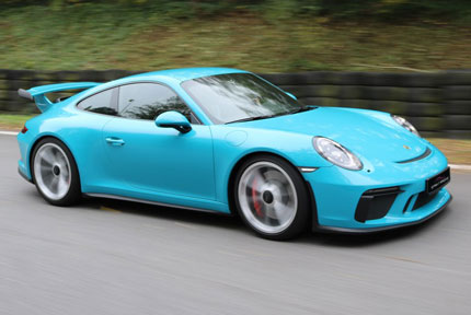 Découverte Porsche 991 GT3 2 tours