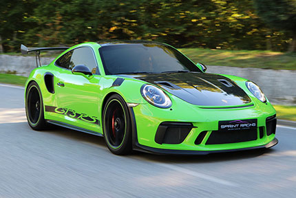 Découverte Porsche 991 GT3 RS 2 tours